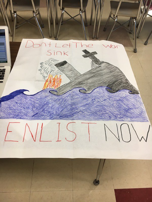 Mr Walsh On Twitter Us Ii Projects Wwi Propaganda Posters For