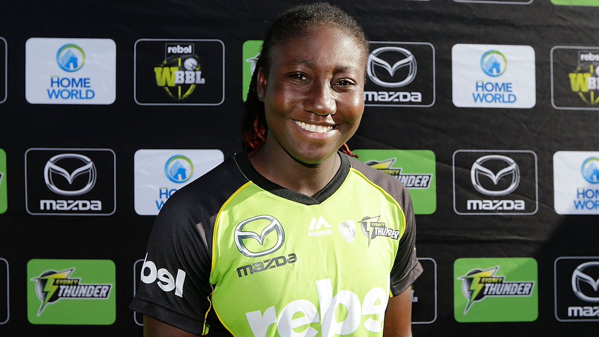 crypto_atal's tweet image. #WBBL03 
📝 West Indies captain Stafanie Taylor has signed a two-year contract extension with @ThunderWBBL
