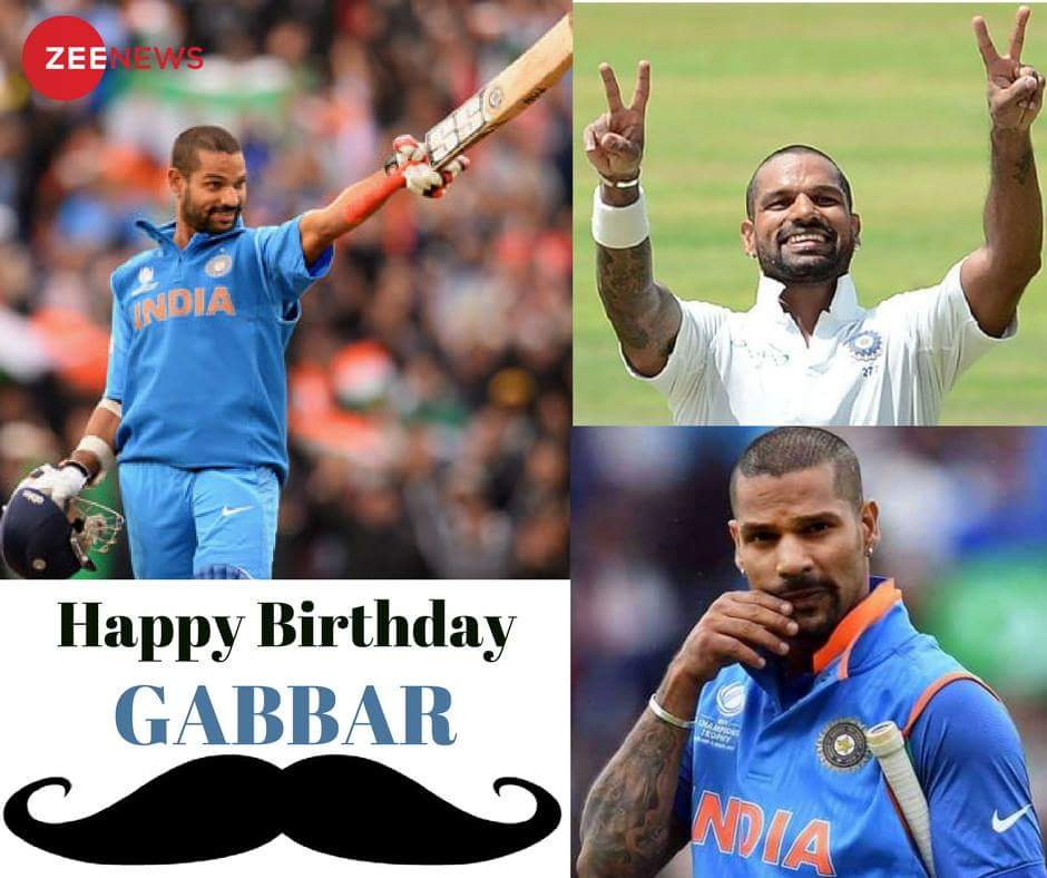  Happy Birthday Shikhar Dhawan i am biggest fen for Rajasthan ajmer plz reply 