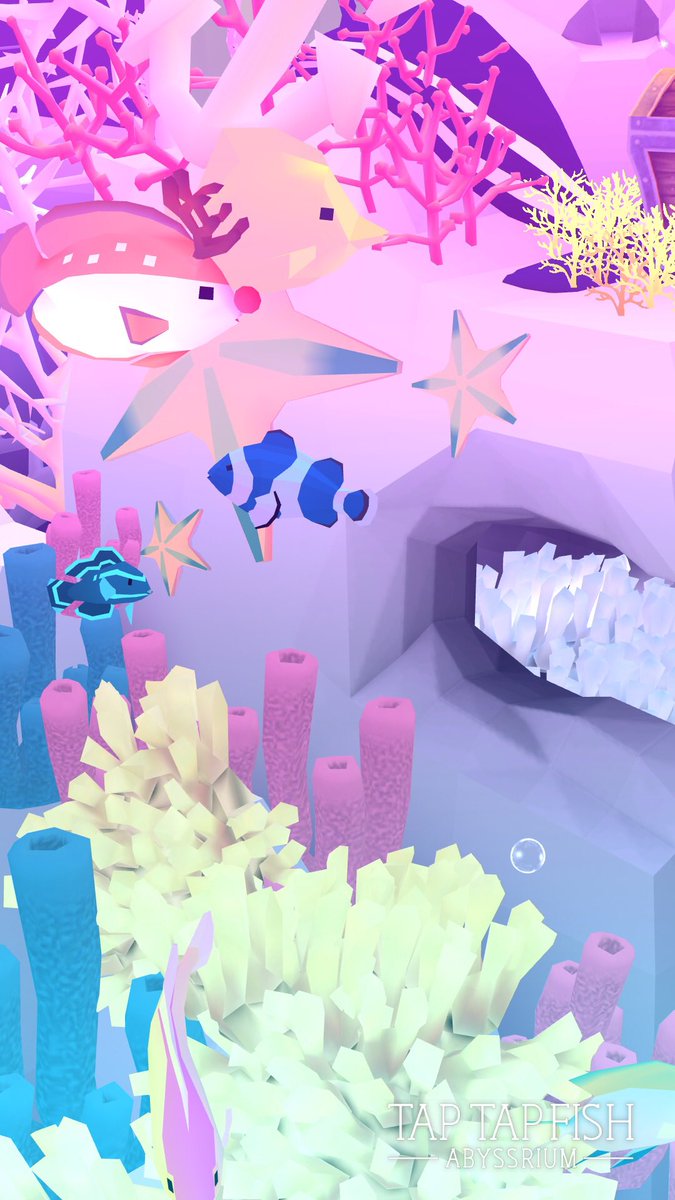 DonsonBeth's tweet photo. My Blue Clownfish:) 
#taptapfish
Download: https://t.co/WC3Sj5X907 https://t.co/pFD8aQk6xW