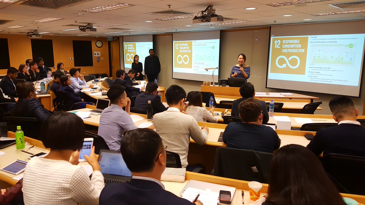 PedroEloyC's tweet photo. A great businesslab SDG BIZathon finals:  integrating CSR and SDG's into core of early stage incubation startups. Best Business Impact: 3Beebox; Best Social Impact: U3 https://t.co/p4KqZiiYQv #BIZATHON17 #HKUMBA #BUSINESSLABACES #HKUST #CONNECTYET #UNESBN #UNESCAP https://t.co/vB2SIMSbAf