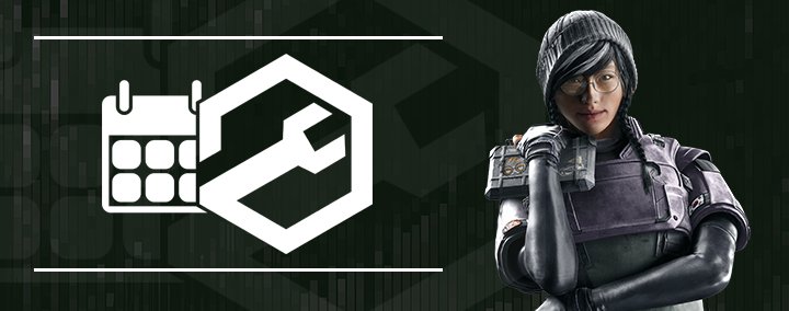 Rainbow6Game's tweet photo. Scheduled Maintenance on December 5th.

PS4: 9:00-10:00am EST
- Patch Size: 13.2Gb
XB1: 10:00-11:00am EST
- Patch Size: 14.19Gb
PC: 11:00-12:00pm EST
- Patch Size: 23.36Gb with High Res
- Patch Size: 15.23Gb without High Res

Deploying Operation White Noise. https://t.co/jekHQPp5c7