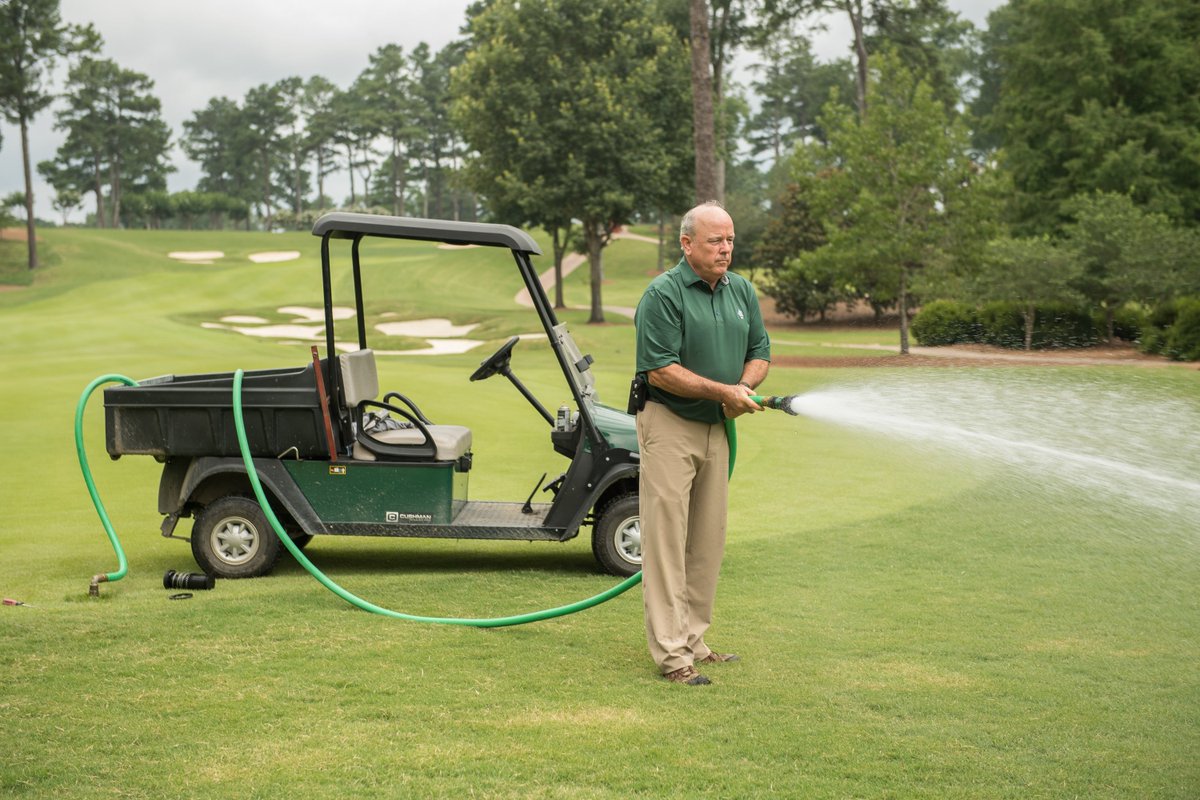 With our Universal Hose Adapter you can use your 500, 700 or 900 series #RBRotors as a temporary manual watering device.