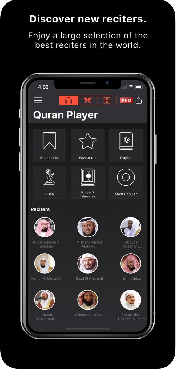 QuanticAppIslam's tweet photo. Hamdolilah a new version update of Quran Pro has been published. #quranpro looks amazing on the new iPhone X display. Quran Pro Muslim القرآن الكريم https://t.co/ZZYeJYT1Jt https://t.co/KspzeDsSBZ