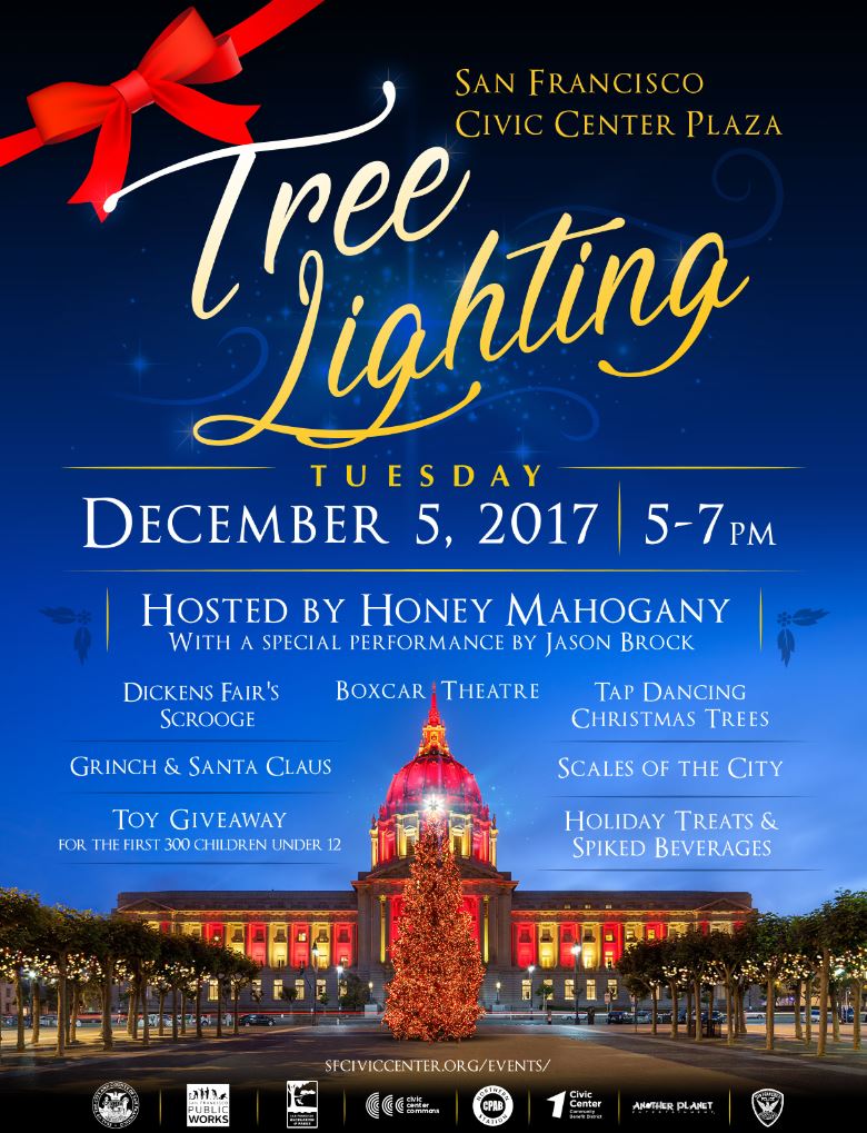 SFPDNorthern's tweet photo. Join us tomorrow for Tree Lighting at Civic Center #sfpd #sfpdnorthern https://t.co/9KOIQi1DTD