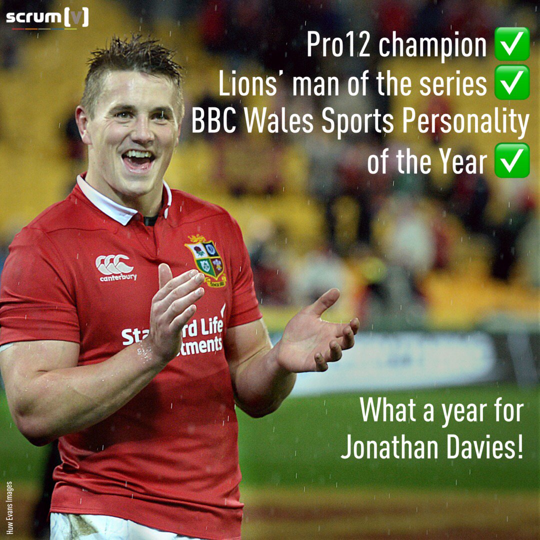 BBCScrumV's tweet image. 🙌 What a year it's been for @JonFoxDavies!

🏅 Pro12 champion with @scarlets_rugby 

👊 Man-of-the-series for @lionsofficial

🏆 And now BBC Wales Sports Personality of the Year! #WSA2017