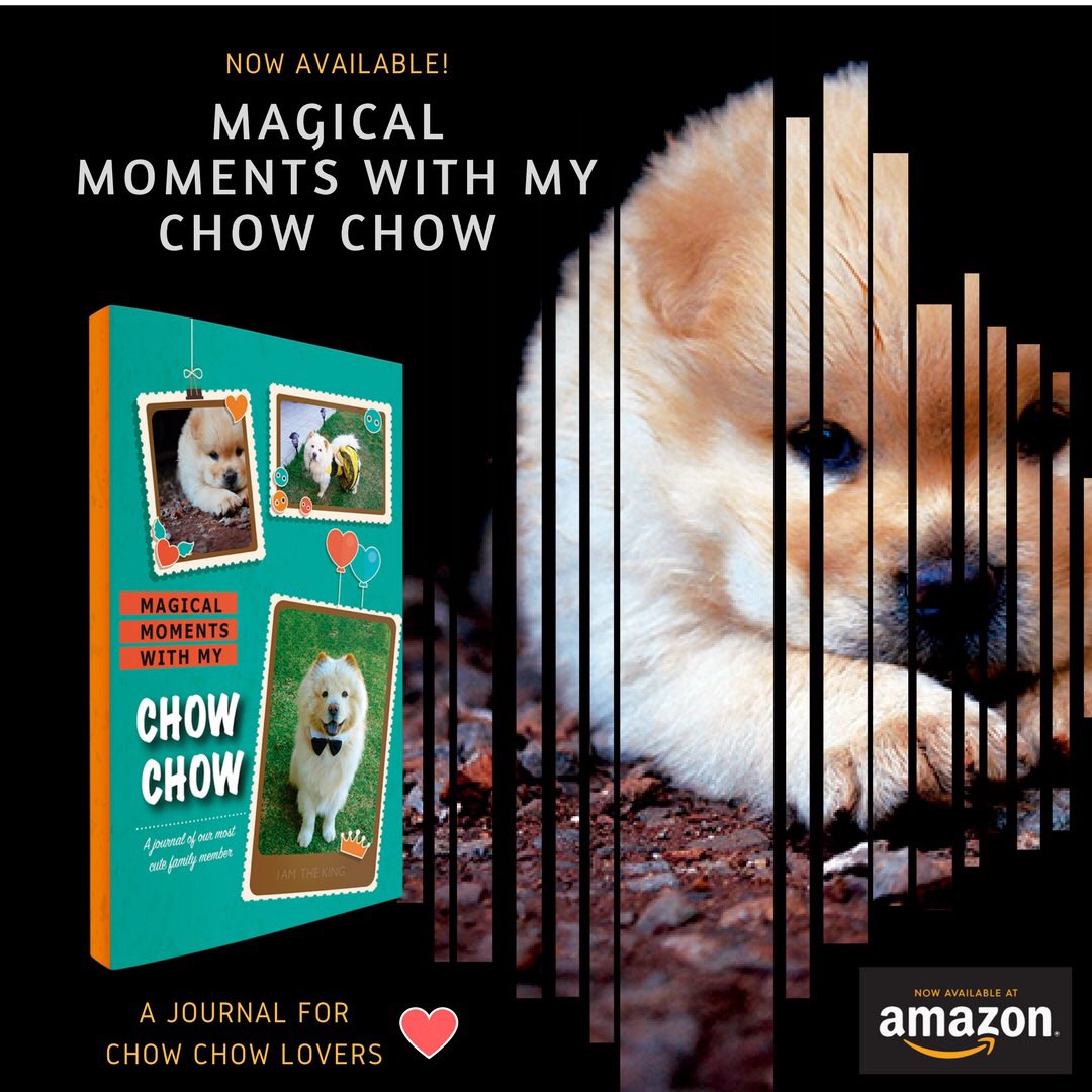 HappyDogGames's tweet photo. Magical Moments with my Chow Chow- is a journal for Chow Chow lovers❤️ Now available on Amazon and Blurb for hardcover edition https://t.co/A6rq3glBG4 https://t.co/9rmHEsYCJV #chowchow #chowchowlovers #momentschowchow #happydoggames #dogjournal #journal  #amazonbooks https://t.co/r42WQZ1AMA