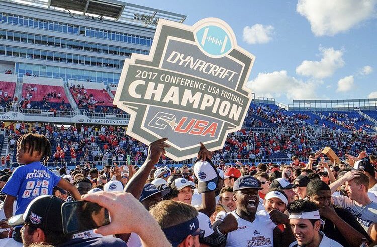 FAUPDT's tweet photo. Huge shoutout to @FAU_Football! Phi Delt will show out at the Boca Raton Bowl! #BeatAkron https://t.co/7MUy3hKQPL