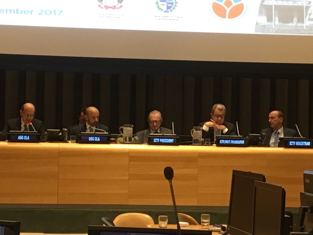 mariekedehoon's tweet photo. Serge Brammertz: ‘We all know that much more justice is needed for many more victims’, on the need for continued efforts in the region at the commemoration event #ICTY24 #PILPGatASP https://t.co/6zZmv0ZAqi