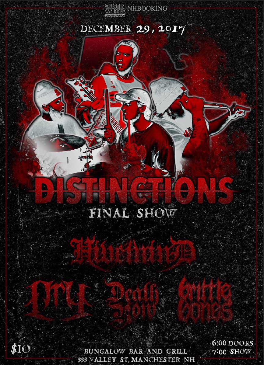 deathrownh's tweet image. Rest in power @Distinctions_MA.