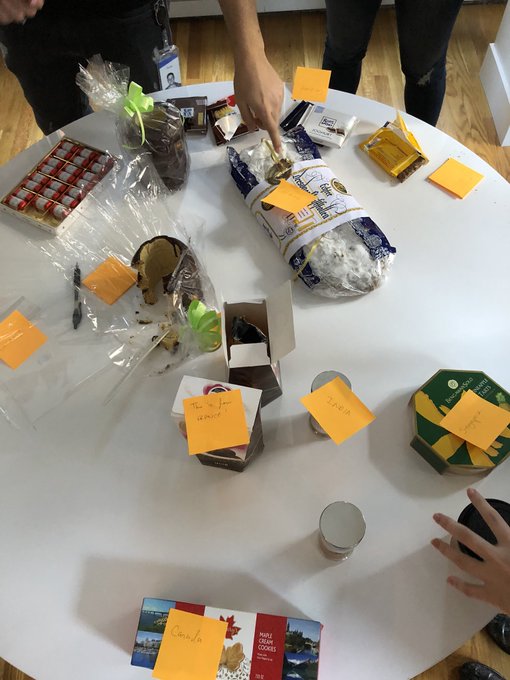Stripe Connect global offsite means getting to try treats from all over the world. Currently in first