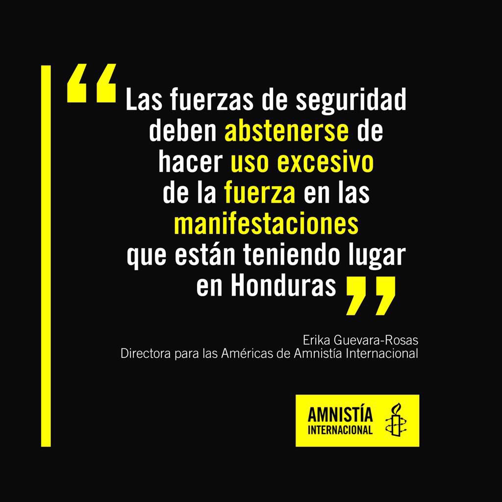 amnistia_sv's tweet photo. #Honduras: Nada justifica la violencia estatal contra quienes se manifiestan. Exigimos respeto al derecho de libertad de expresión. https://t.co/IQ7zdjnA5j