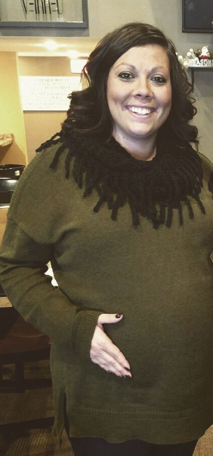 whitney_hake's tweet photo. I’m Whitney Hake and I live in KinderWorld everyday @PalmerTigers! I am getting close to leaving my #kinderbabies to have my #firstbaby! #12daysoftwitter #palmertigers #36weeksprego https://t.co/OuidMRKcod