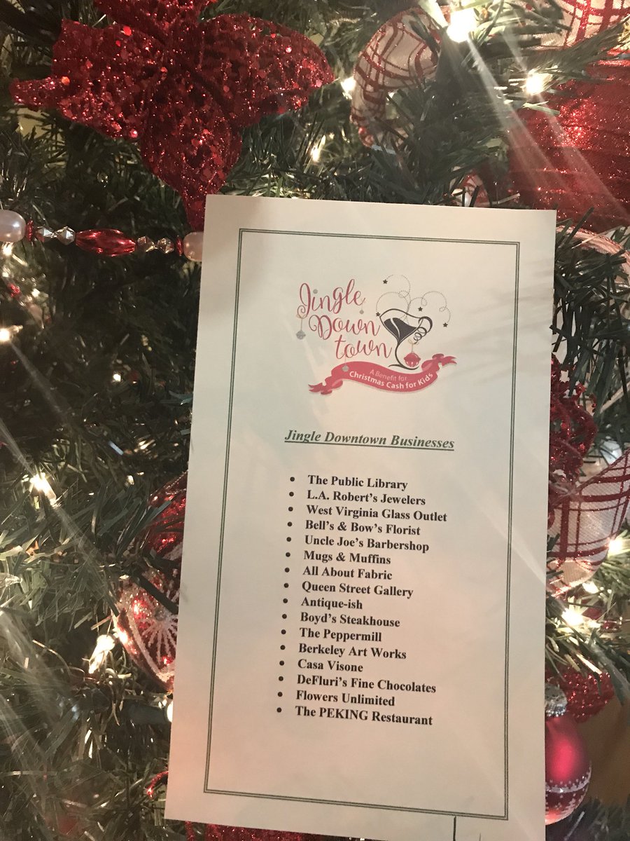 Potomac_Bank's tweet photo. Supporting Christmas Cash for Kids...Jingling Downtown Martinsburg!  Thanks to the community business partners for supporting a great cause! #BCTCommunity #ChristmasCashforKids https://t.co/7LmwaxLzWx