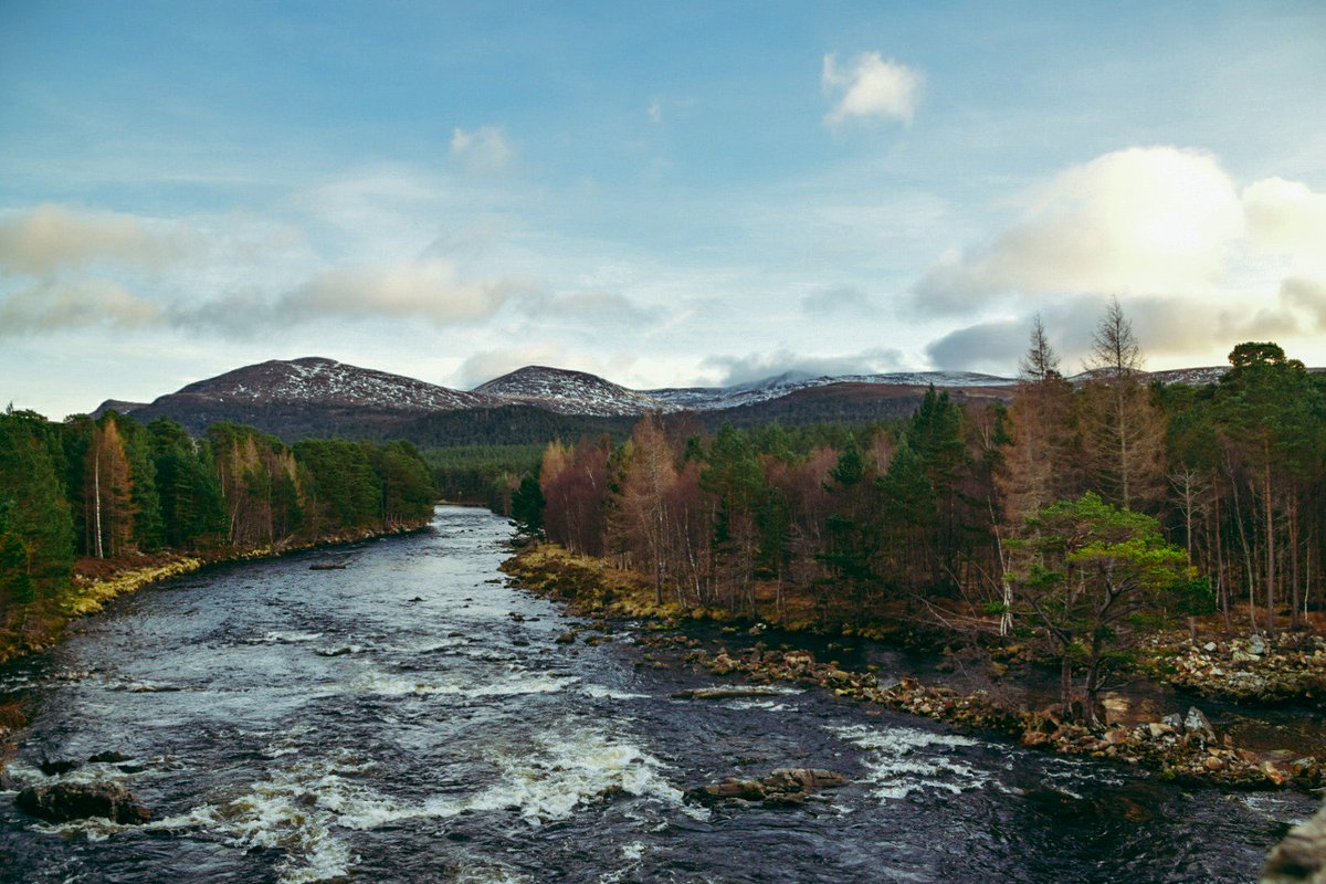 Munrowalker42's tweet photo. #Cairngorms #phoneedit #Braemar #InvercauldBridge @scotlandinspire https://t.co/ztskJIe0pm