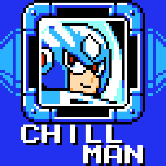 Chill man. Megaman 10 Chill man. Chill man Mega man.