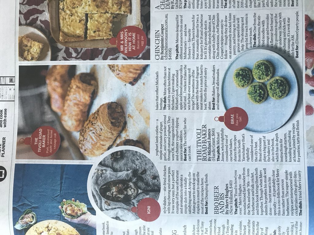 Great to be mentioned in the Age and Herald Sun, round up of books of the year!! And front cover pic.