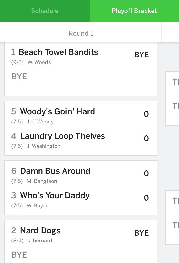 RedshirtsFFL's tweet photo. If Damn Bus scores 7+ points tonight @mikebangtson will earn his first @RedshirtsFFL playoff bid in franchise history. A loss could open the door @CoachRyanGent. 
All other playoff bids have been clinched. Seeding is still TBD. https://t.co/8B2SRoplbh