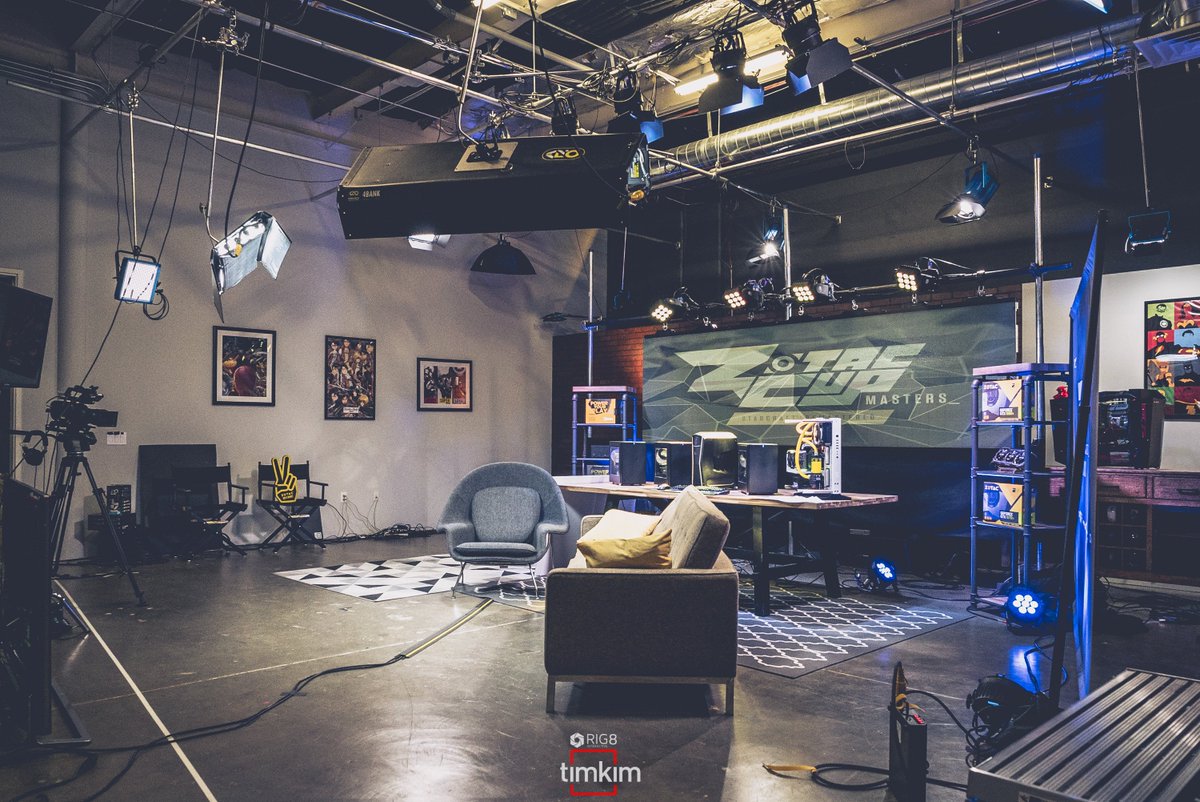Rig8_Ron's tweet photo. Some behind-the-scenes photos from the @ZotacCup Masters Grand Finals Event @Newegg Studios this weekend! It was a pleasure working with the folks at ZOTAC and Newegg! https://t.co/KmxnKlu8YH https://t.co/j232CVyNOu