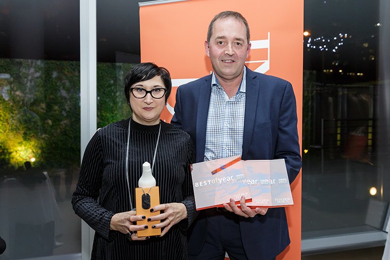 MohawkGroup's tweet image. It’s been a fantastic year for our innovative Lichen collection, which picked up the coveted Best of Year Award in Flooring: Carpet/modular at this year’s 2017 @InteriorDesign Best of Year Awards! See the #bestofyear winners here: bit.ly/2iPqSq4  📷 by Erik Bardin