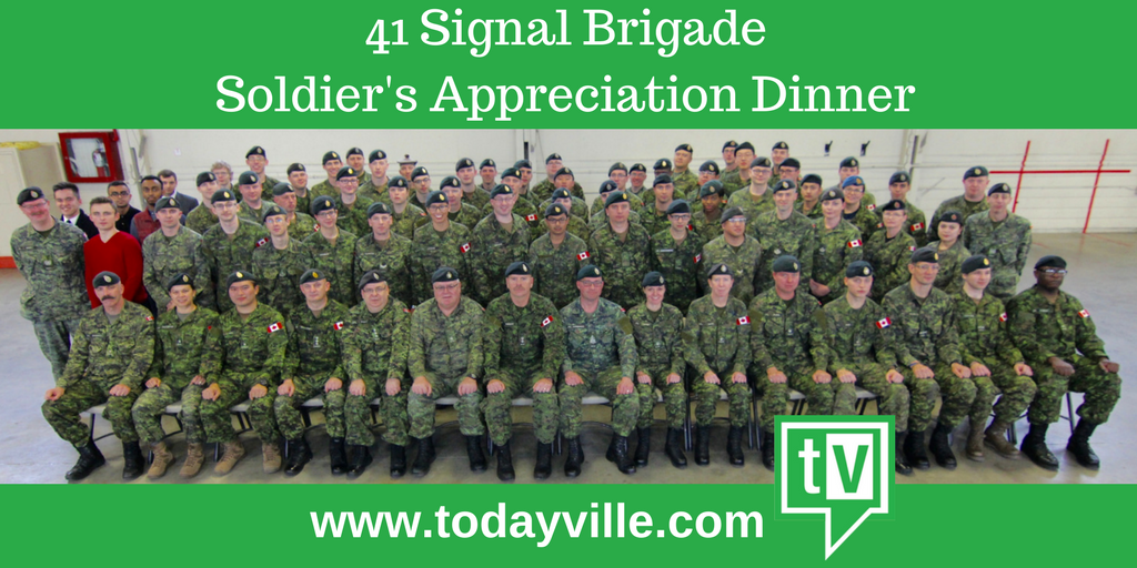 todayville's tweet photo. Red Deer's Cormack Armoury site of @41SigRegt annual Soldier's Appreciation Dinner.  Click the link to get an inside view
https://t.co/FLWzgyAhTV
@comd41cbg @CanadianArmy
@Alberta411 https://t.co/jX9SvpL0YJ