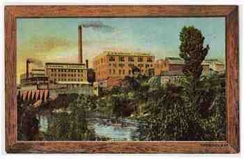 CameraAtWork's tweet image. We are less inclined to see smoking factories as #picturesque these days but not back in 1909. Postcard of #Richmond factories with scenic view of Yarra in foreground @historyvictoria (PC-0642) #cameraatwork @museumsvictoria