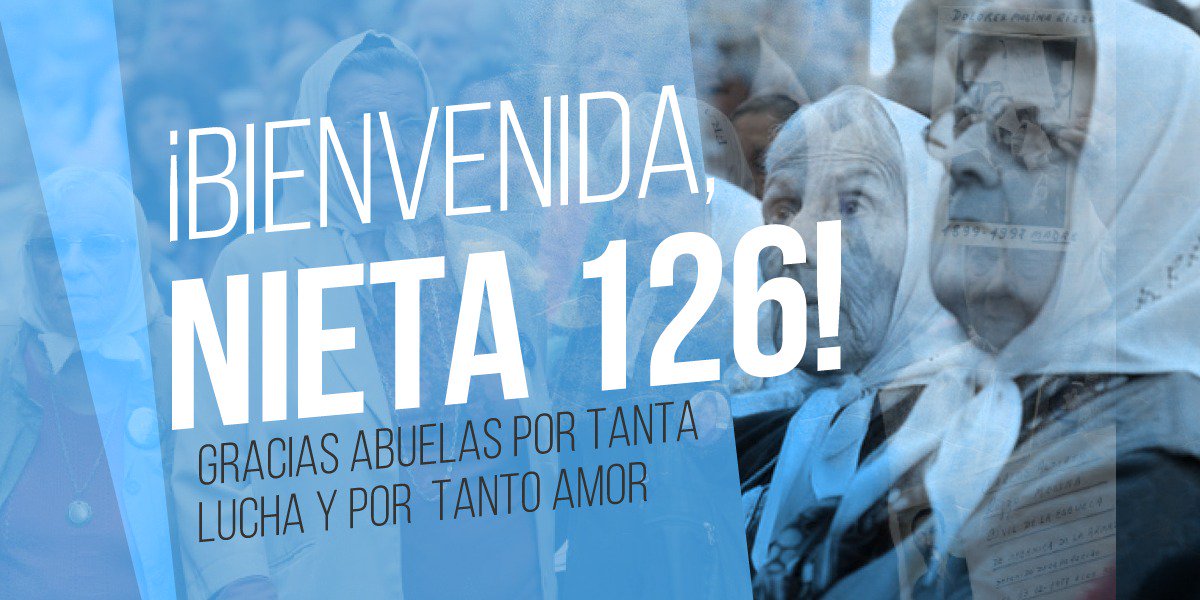 ... Y al final, hay recompensa
¡BIENVENIDA #Nieta126!