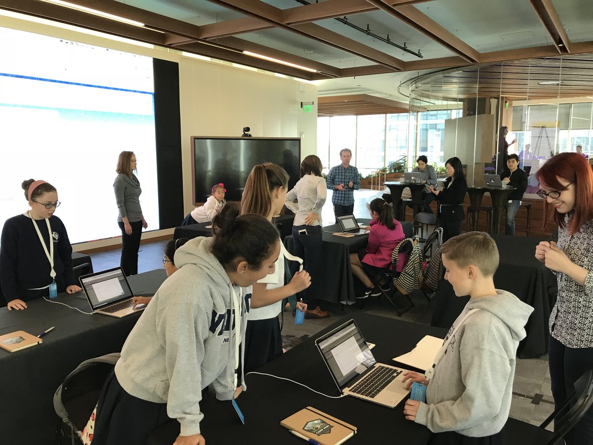 parkerharris's tweet image. Amazing #STEMGenderGap day @Salesforce with Hamlin 6th-Grade Girls. @whollandgreene @hamlin