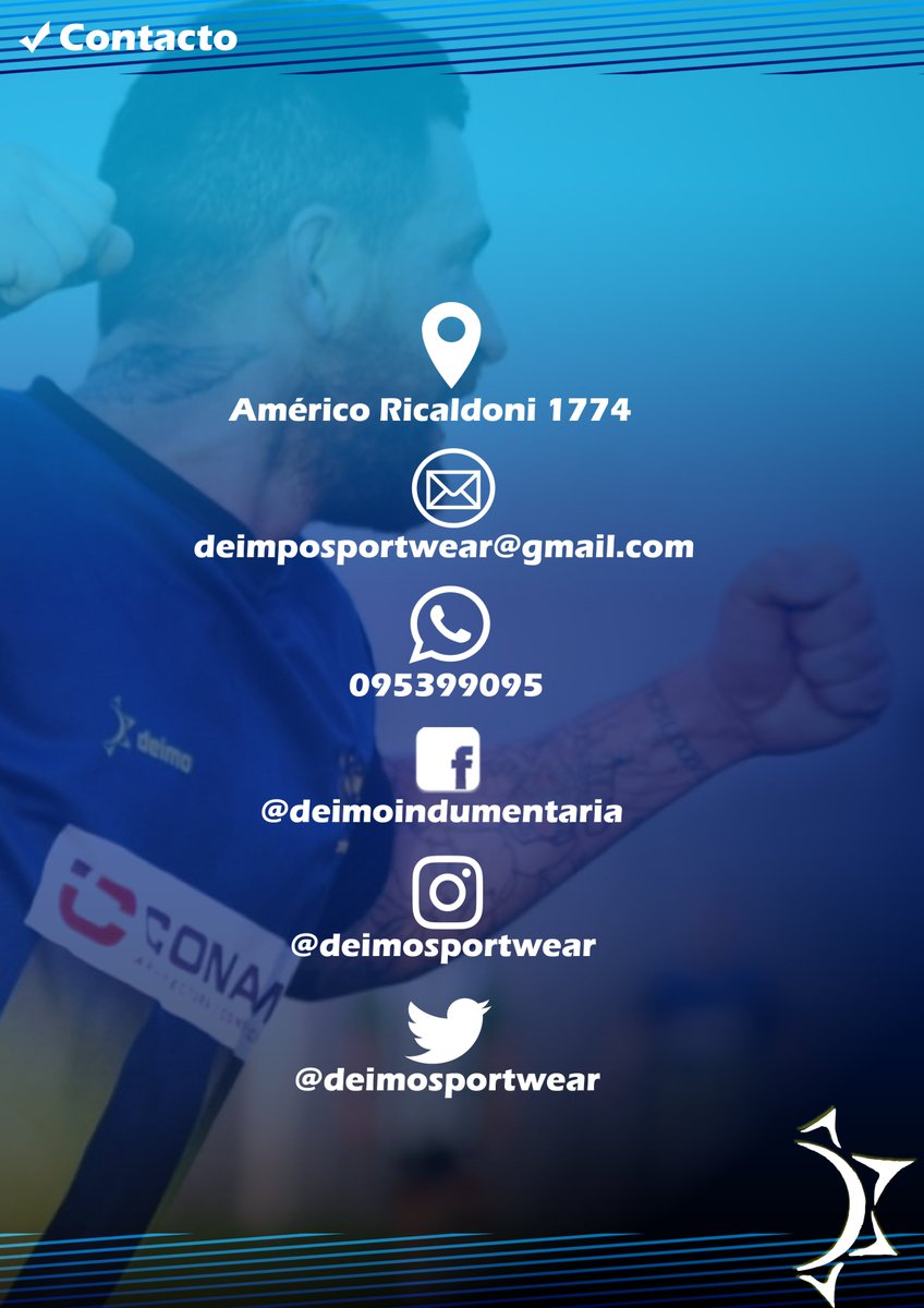 No tenes manera de no contactarnos! lo mejor en indumentaria para tu equipo o grupo lo tenemos nosotros.
<a href="/Contra_la_Raya/">Contra La Raya</a> <a href="/labandadelbrazo/">daniel</a> <a href="/NelsonBurgos23/">Nelson Burgos</a> <a href="/leajudo73/">Leandro Vaz</a> agradecemos RT