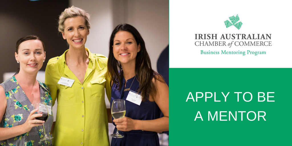 IrishChamber's tweet photo. We are seeking mentors for our 2018 Mentoring Program - the more who volunteer, the more of our next generation we can support! It's a great opportunity to strengthen coaching &amp; leadership skills, expand networks &amp; give back. Learn more here https://t.co/G3PD0eFyoQ #IACCmentor https://t.co/rbJ8ZHSUqj