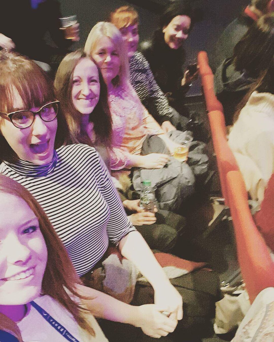 Fabulous night <a href="/StoryhouseLive/">Storyhouse</a> watching <a href="/SarahMillican75/">Sarah Millican</a> with the #sykesgirls.... Cheeks are aching! Going at it like a pastie!!