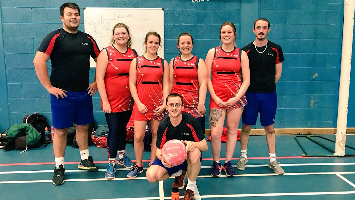 llnetballclub's tweet photo. Great night of netball for #LLNC - all 4 teams scoring points ❤️💙 #Netballforeveryone well done to our Mixed team on their debut match #LedburyLadettes https://t.co/szCuuIB7Cu