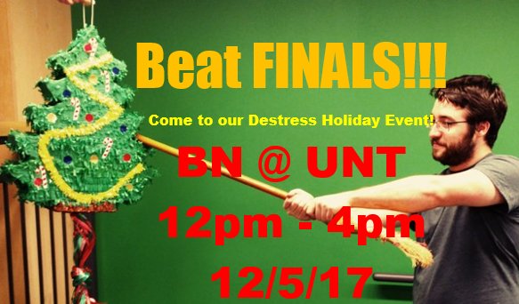 Barnes Noble Unt On Twitter Destress Holiday Event Unt Bn