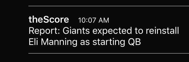 MantarBhandal's tweet photo. Today I learned that quarterbacks can be reinstalled. Lol @theScore #InnocentMistake #SubtleHumour https://t.co/DK8Q12Fqqu