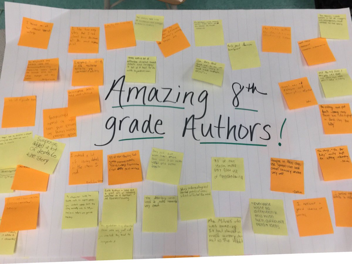 Christine McGrath (@mrsmcgrathla) on Twitter photo 8th grade Ss <a href="/HowellTwpMSN/">Howell MS North</a> celebrate the completion of our narrative unit! #musicalchairs #celebrationpage #writersnotebooks #compliments #howellwrites <a href="/jlosinger/">Jane Losinger</a> 8th grade Ss <a href="/HowellTwpMSN/">Howell MS North</a> celebrate the completion of our narrative unit! #musicalchairs #celebrationpage #writersnotebooks #compliments #howellwrites <a href="/jlosinger/">Jane Losinger</a>
