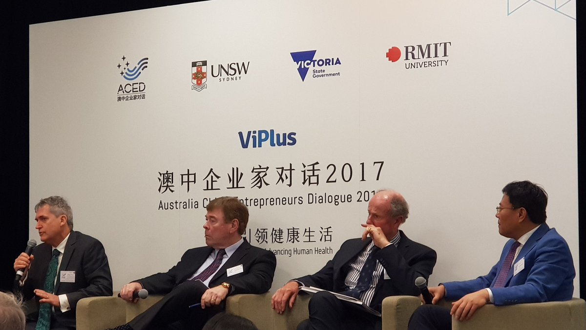 JuliaLPage's tweet photo. Panel @unimelb #GregHarper @ozprodcom #kenbaxter #YebinLi #viplusdairy #AustraliaChinaTrade #singlebiggestopportunity for #agriculturesector #agristudents #regionaldevelopment #aecd2017 @veskiorg @JaalaPulford @philipdalidakis https://t.co/61SnSamQMm