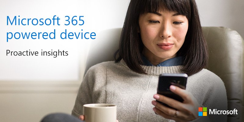 SoftsourceNZ's tweet photo. Microsoft 365 is built with proactive insight to help you assist with your day to day business https://t.co/f6MVWmNPGv https://t.co/RqlPKwm2Im