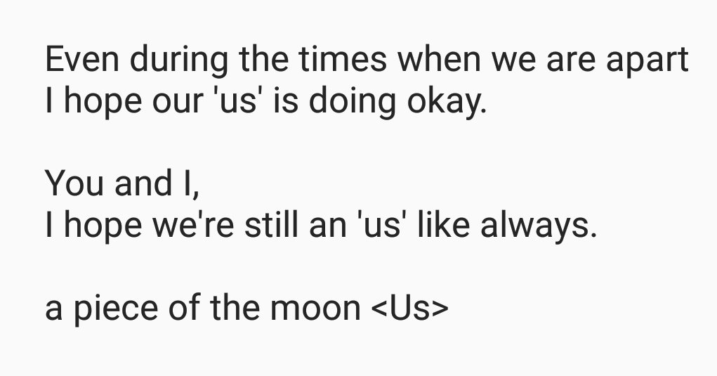 [Minhyun's Book Club]Passage 7. <Us> from "A Piece of the Moon" by Ha Hyun