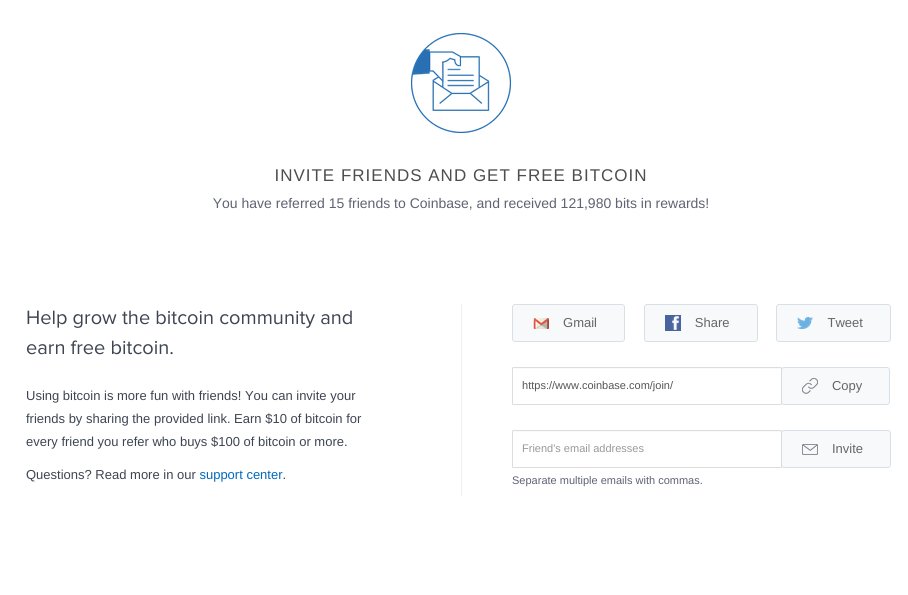 BitConnectRefer's tweet image. The Coinbase referral program lets you earn a bonus for each successful referral registered to your account!
bit.ly/2AqbUgH