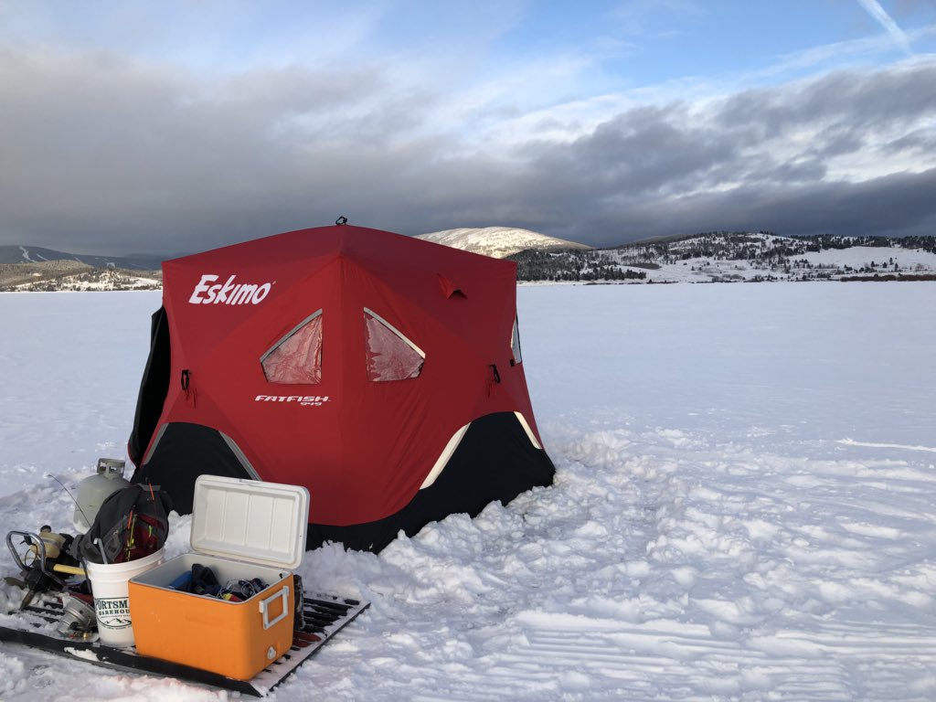 ChrisxBarrett's tweet photo. @BenRogers I moved to Montana back in October from ft worth.... I went ice fishing today https://t.co/0A0FWtaQ8I
