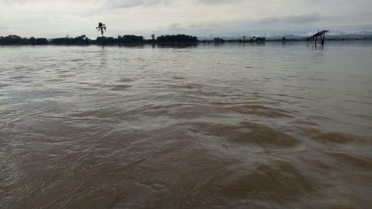 JalDanker's tweet photo. Kondisi banjir di desa rayeuk pange Kec.Pirak Timu, Kab.Aceh Utara. https://t.co/E8SY5CHOBJ