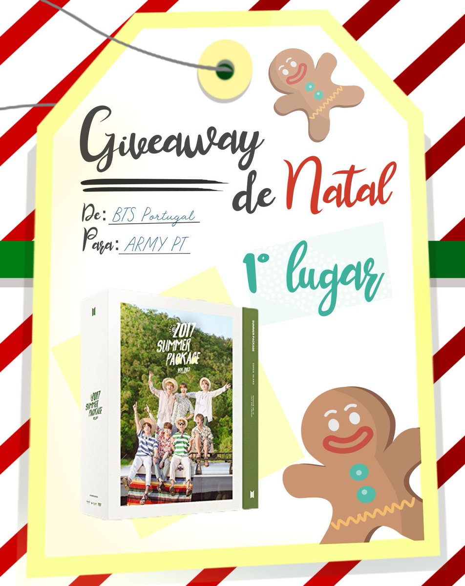 btsportugal's tweet photo. ◇ [BTS PORTUGAL GIVEAWAY ESPECIAL NATAL] ◇

A BTS Portugal preparou um miminho especial para esta época natalícia que se aproxima! 

➡️Toda a info aqui:
https://t.co/Wo7naNHthM

Giveaway válido apenas para Portugal Continental e ilhas.

Boa sorte a todos e um feliz natal! ♡ https://t.co/7DiBIwfOSS