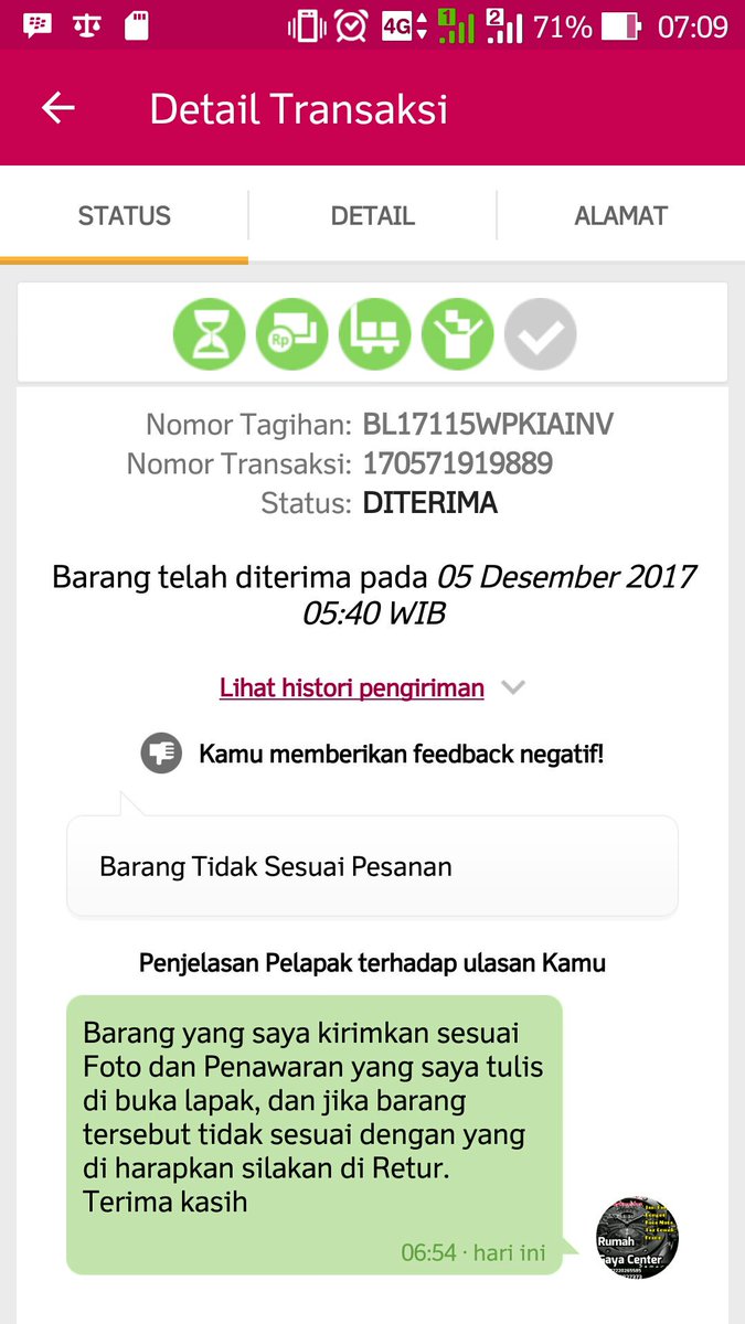 AldiChun's tweet photo. @BukaBantuan Penjual sdh setuju u/ diretur. https://t.co/unXIE3HaGa