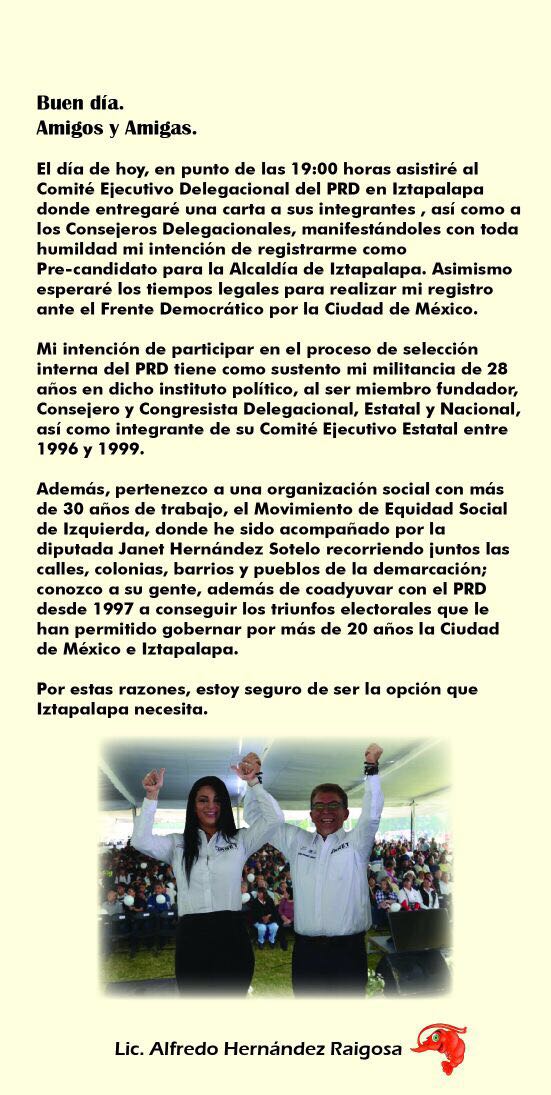 AzaleasChinas's tweet photo. #lomasleido sin duda es la mejor opción para Iztapalapa @AlfredoHRaigosa porque solo el nos escucha y atiende 
#yoapoyoaAlgredoHRaigoza 
#camaronmania 
#unidosporIztapalapa
@Janet_HdzSotelo 
@ElAndenMx https://t.co/WBKRYkjVId