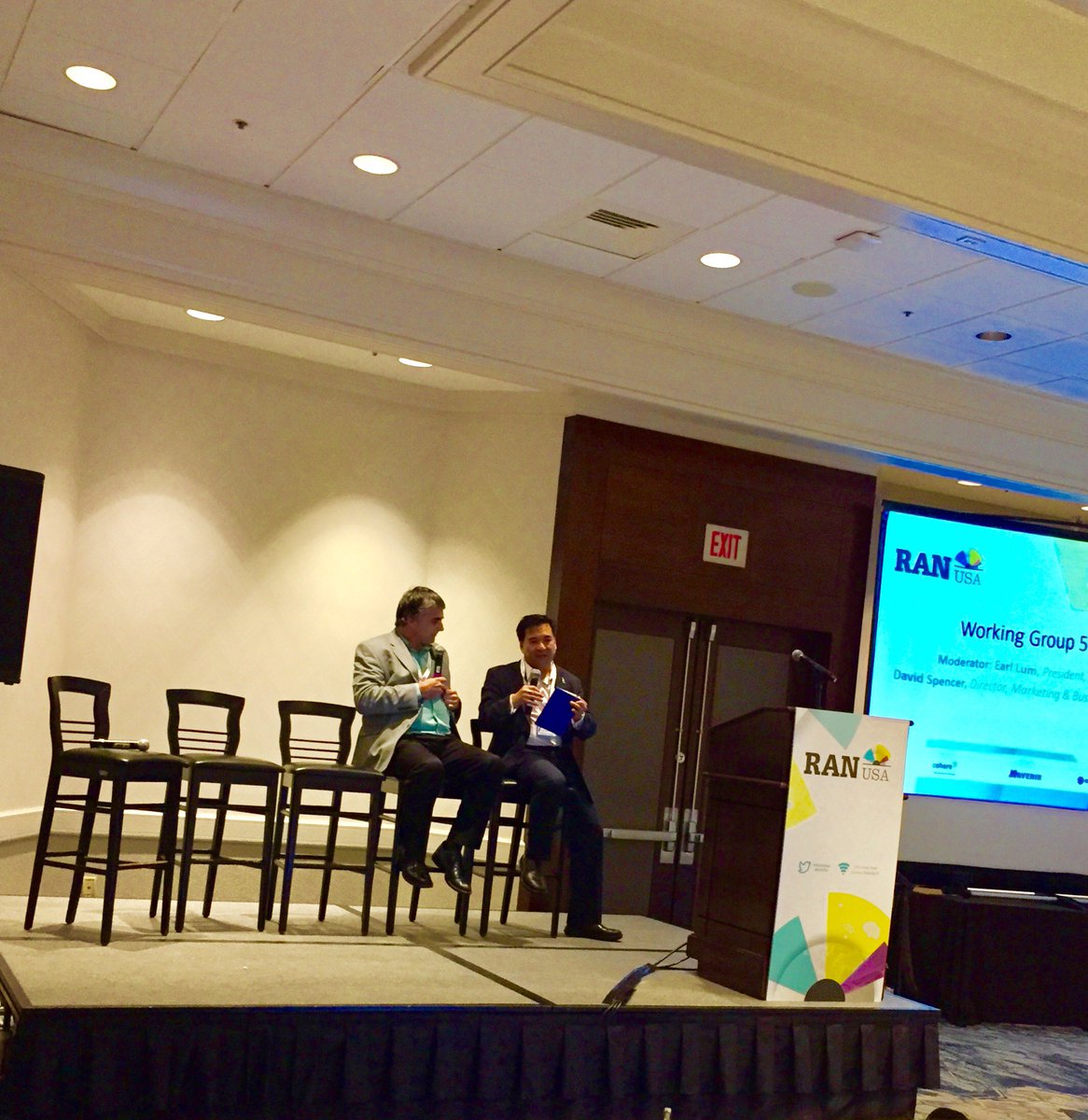 Qulsar's tweet photo. David gave a great presentation at the backhaul working group at RAN USA. Now off to #SCWS2017. Make sure to visit our booth tomorrow! https://t.co/byipEuHYnH