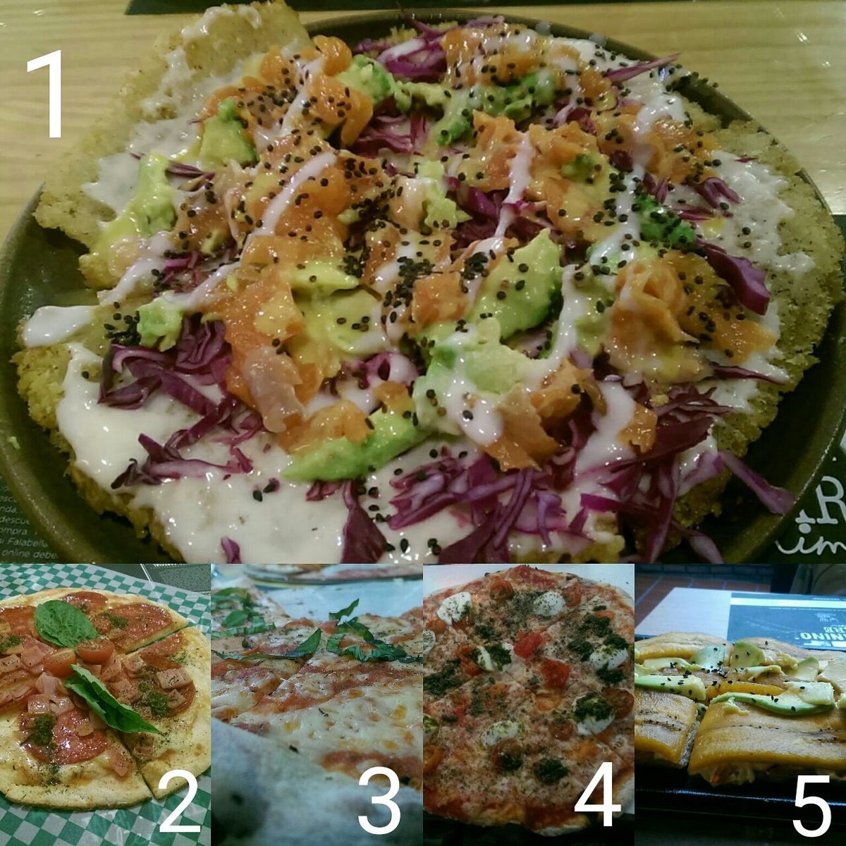 ayana150's tweet photo. Mi top 5 en #pizzamasterco
1. Sushi Pizza de Bruna
2. Pizza Troia de  LaMonareta
3. La Margarita de @CIRCO_Col
4. Primo Amore Vegetarino de Piazza Navona
5. Sushi Pizza de Sudoku Sushi

Gracias por el evento @tuliorecomienda. Conocer sitios con tan buenas pizzas fue lo máximo https://t.co/hpCaomqD6d