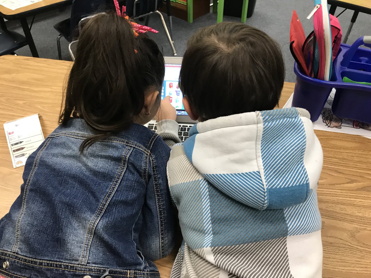 coding in kinder #hourofcode #WeAreMcNeil #mymisd