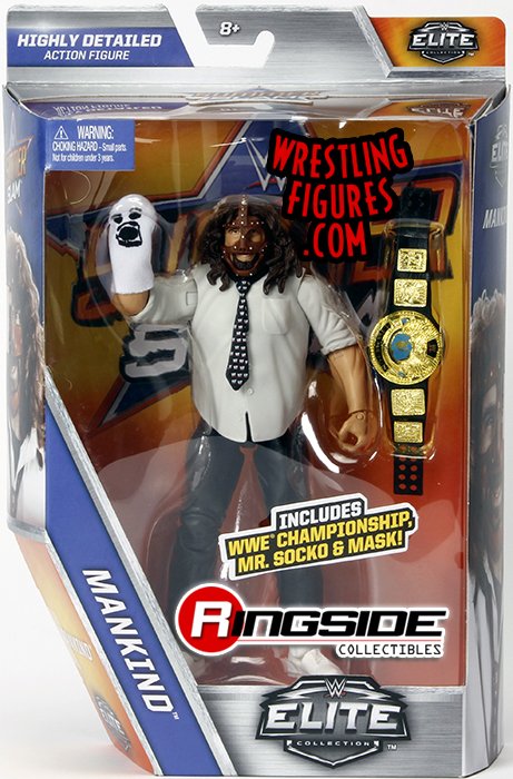#MrsFoleysBabyBoy is back for a win w/ @RealMickFoley as #Mankind in the #Mattel #WWE #SummerSlam 2017 Elite Series! ringsidecollectibles.com/wwe-figure-sum… #HaveANiceDay