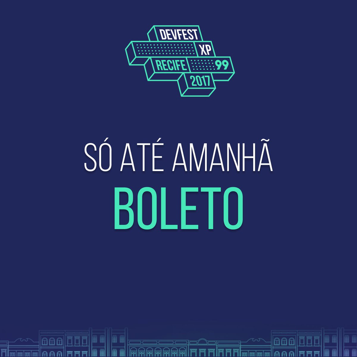 devfestxp's tweet photo. 🚨🚨 ATENÇÃO 🚨🚨

Amanhã é o último dia pra dar aquela BOLETADA no seu ingresso! Depois disso, pagamentos em dinheiro apenas no CITi até sexta-feira!

💡 Compre seu ingresso em https://t.co/0cKuTAasrn! https://t.co/Dv2M7ge9ee