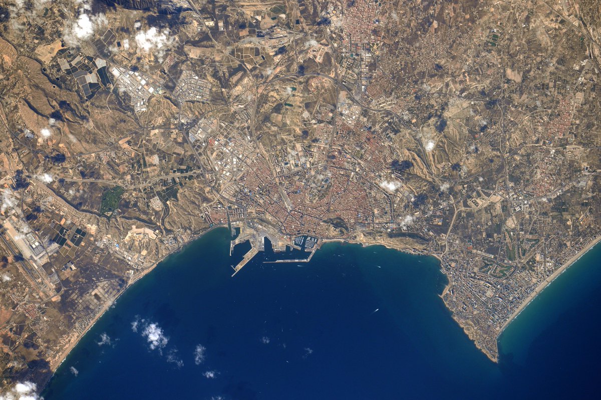 Good morning from <a href="/Space_Station/">International Space Station</a>.  Alicante Spain